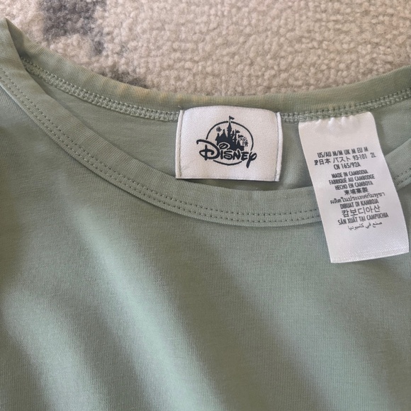 Green Mickey Mouse Icon Homestead Long Sleeve Top- Disney - Picture 2 of 6